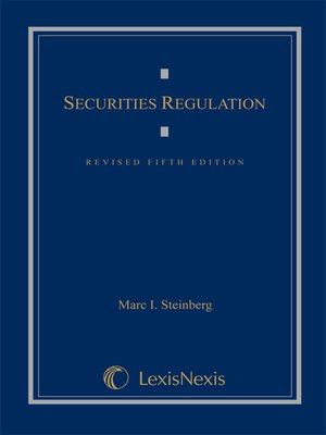 cover image of Securities Regulation